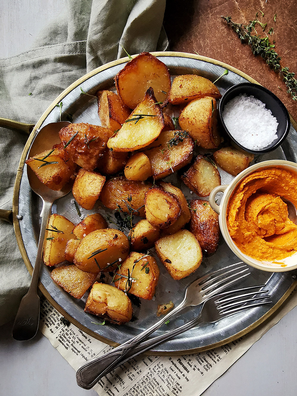 Heavenly roasted potatoes