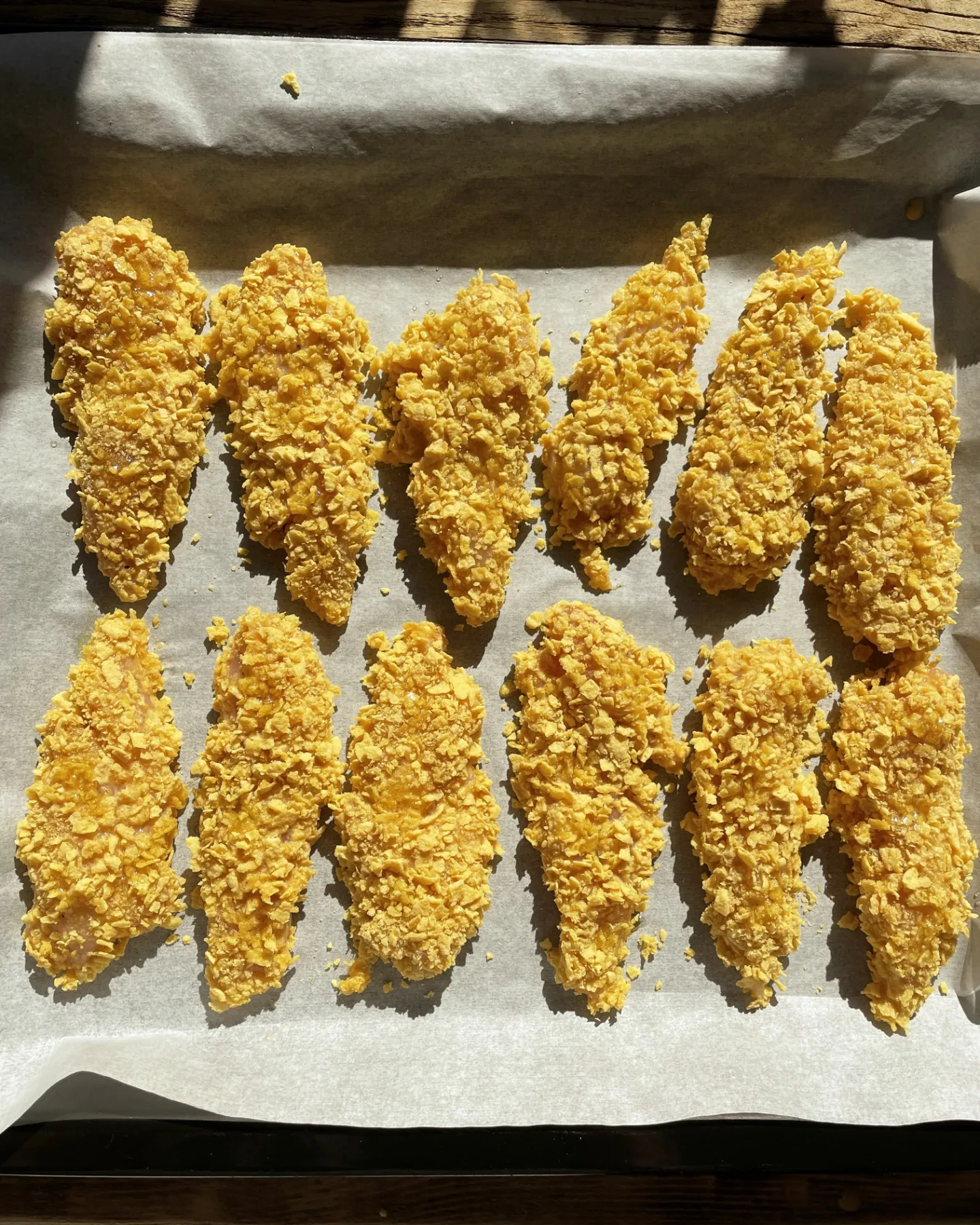 Crispy cornflakes chicken tenders